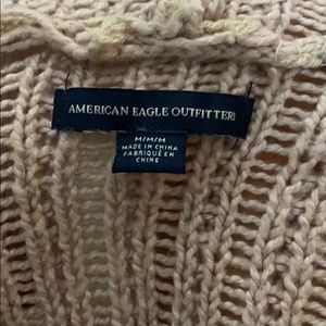 American eagle light pink cardigan